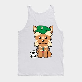 Yorkshire Terrier Soccer Star Tank Top